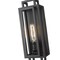 Z-Lite Titania 1 Light Wall Sconce, Matte Black 454-1S-MB - alternate 4